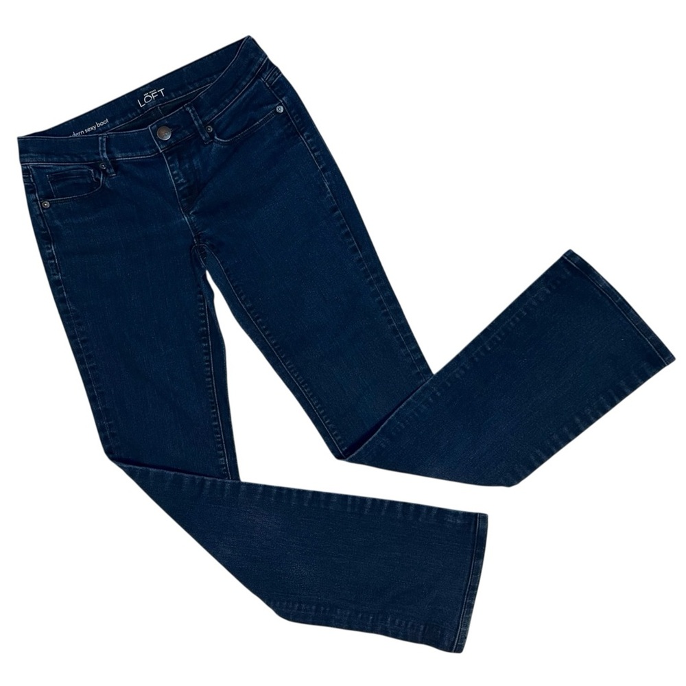 LOFT Modern Sexy Boot Cut Jeans